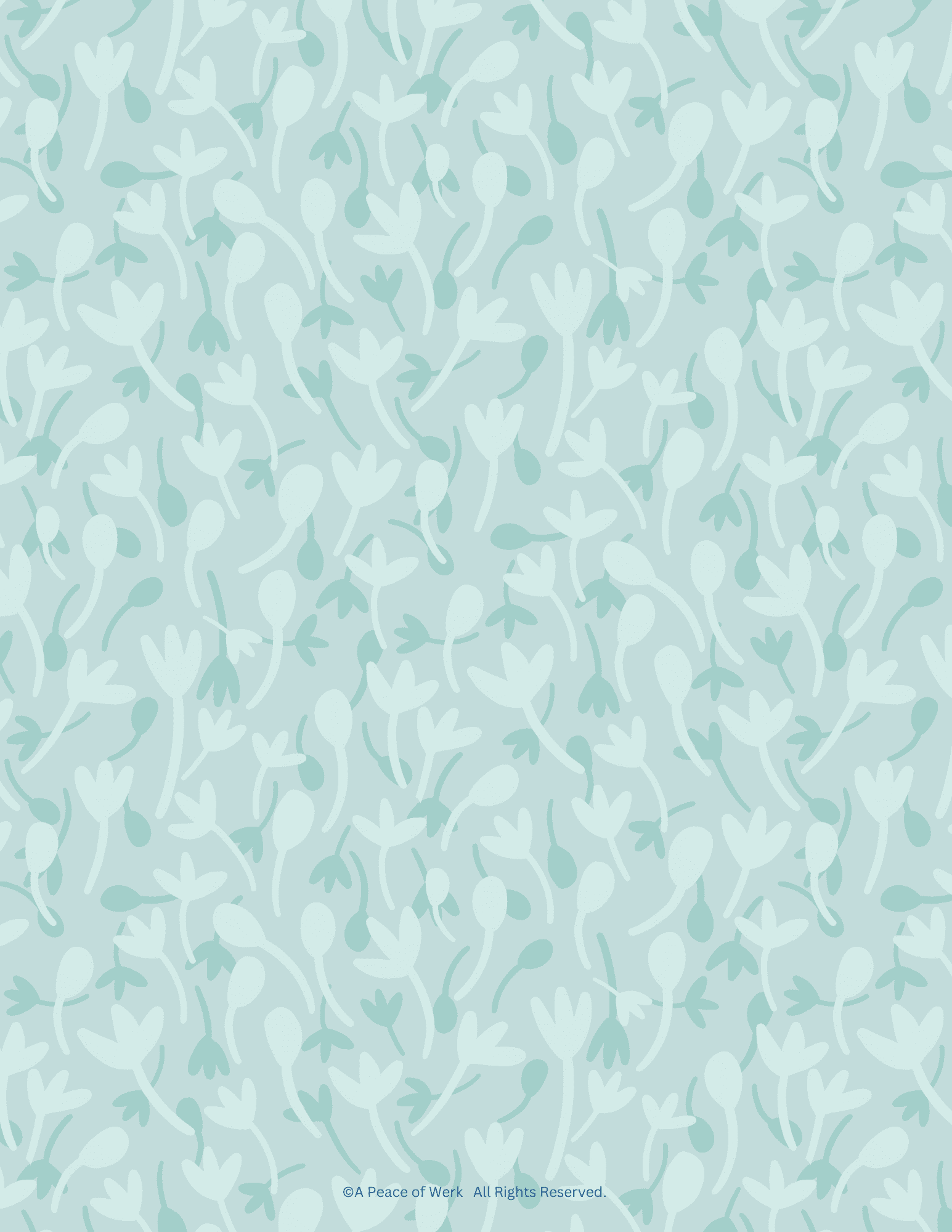 12 Free Planner Pages Back Cover