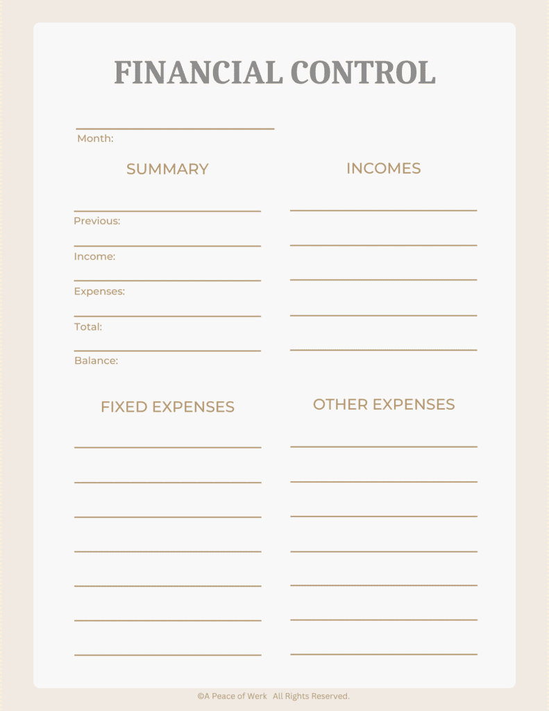 8 Free Budget Planner