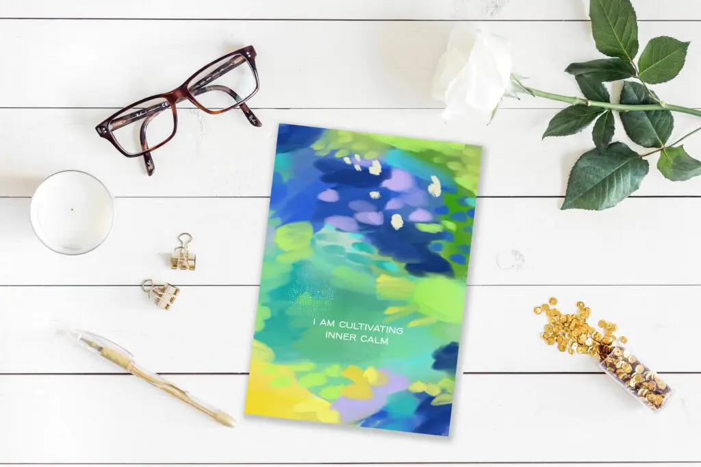 Affirmation Card Postcard Mockup