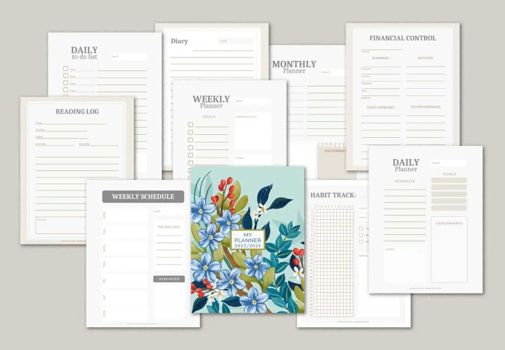 Free Lifestyle Planner Printable