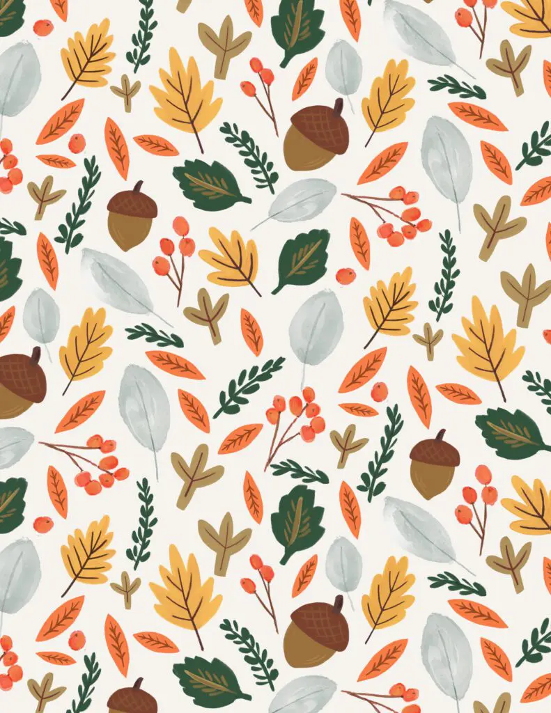 Thanksgiving Planner Back Cover