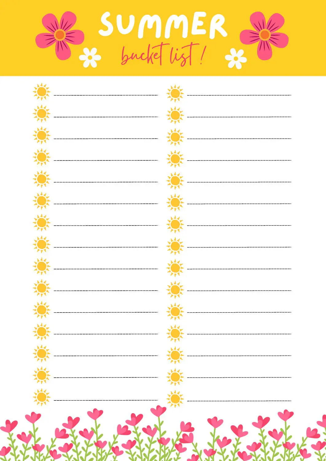 Summer bucket List LowRes