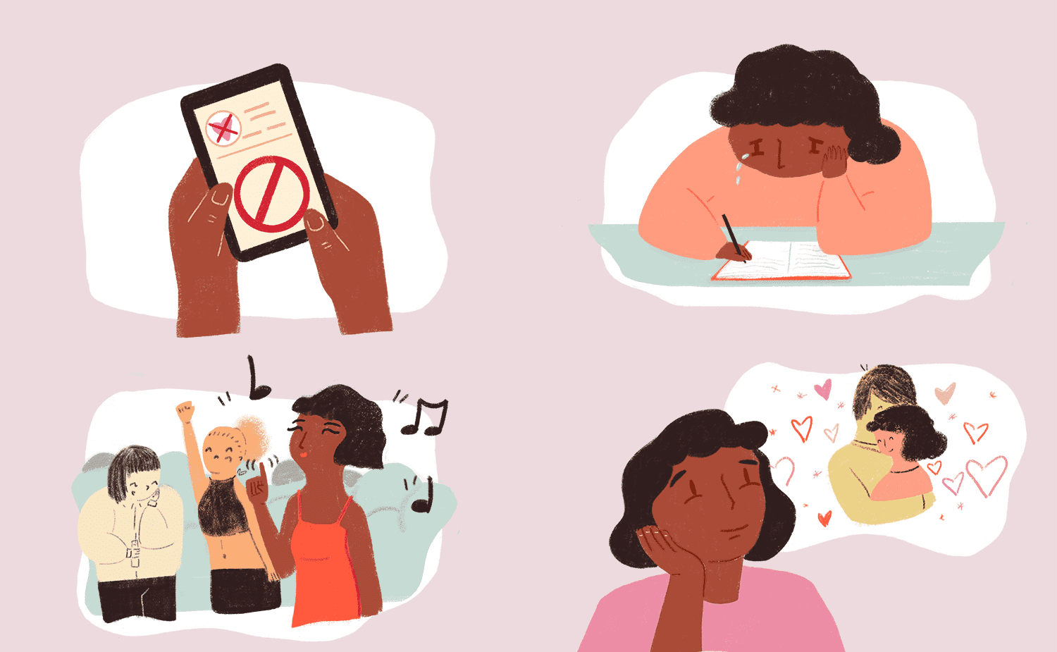 Reflect on the positive aspects of your life and the things that bring you joy