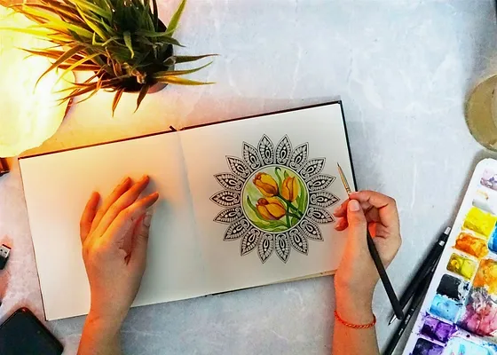 mindful art for meditation