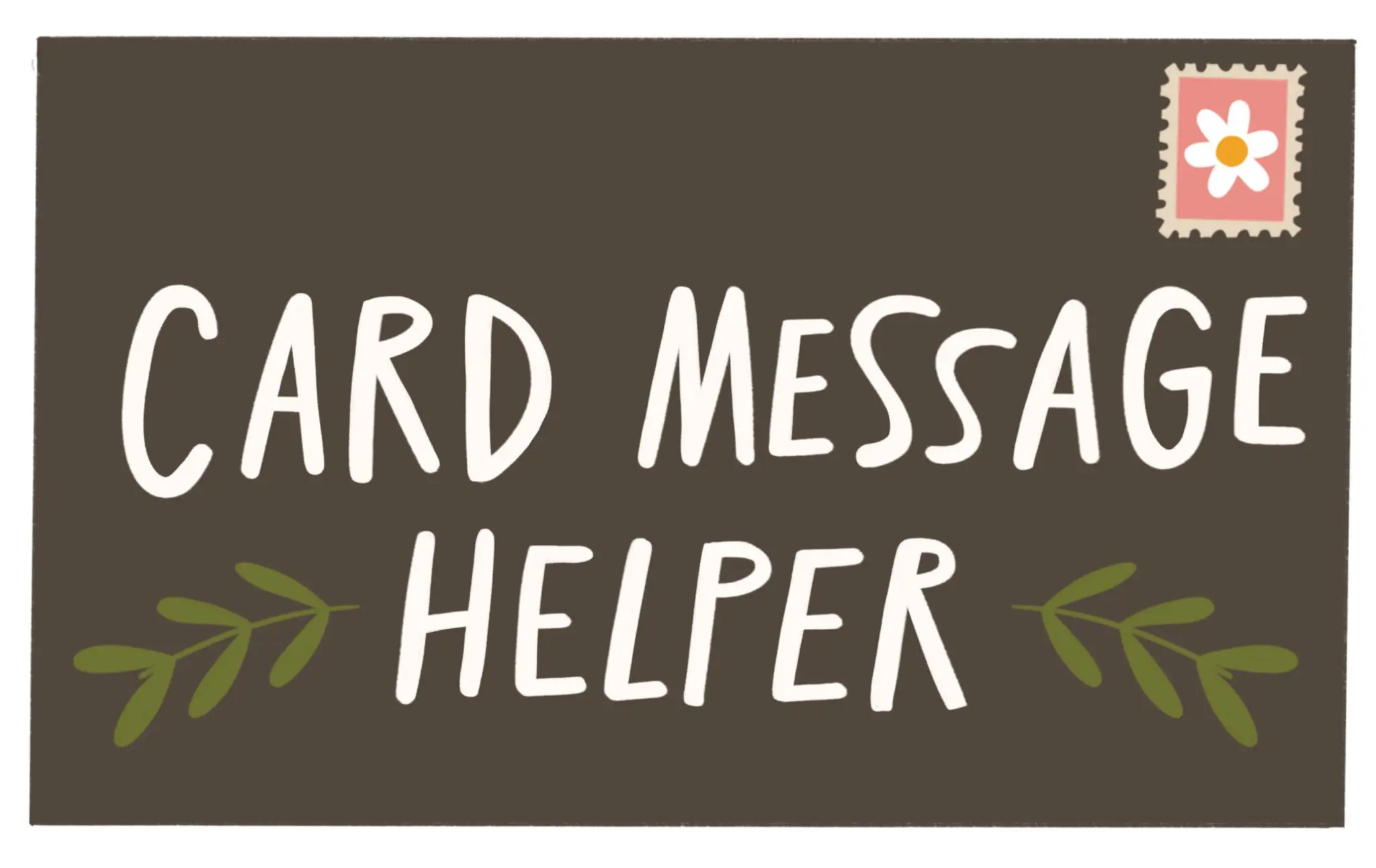 Card Message Helper