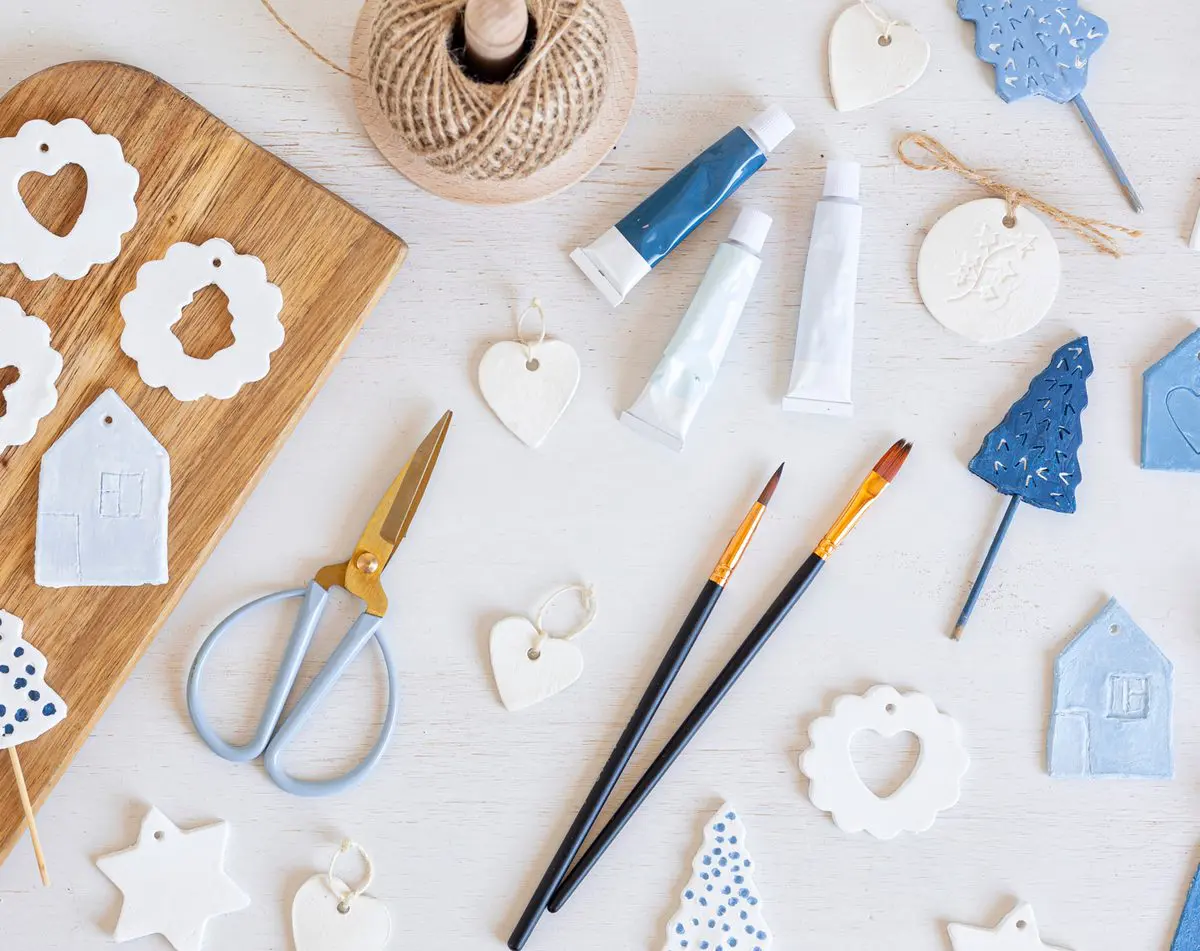 For a more hands-on, three-dimensional experience, air-dry clay can be a fantastic way