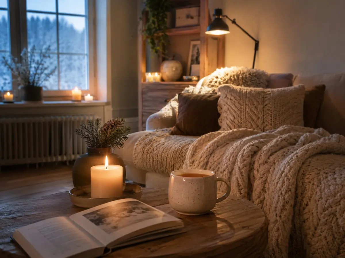 finding comfort in your surroundings, especially during the colder months