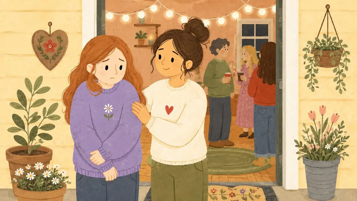 Talking about your social anxiety with someone you trust can provide relief and perspective