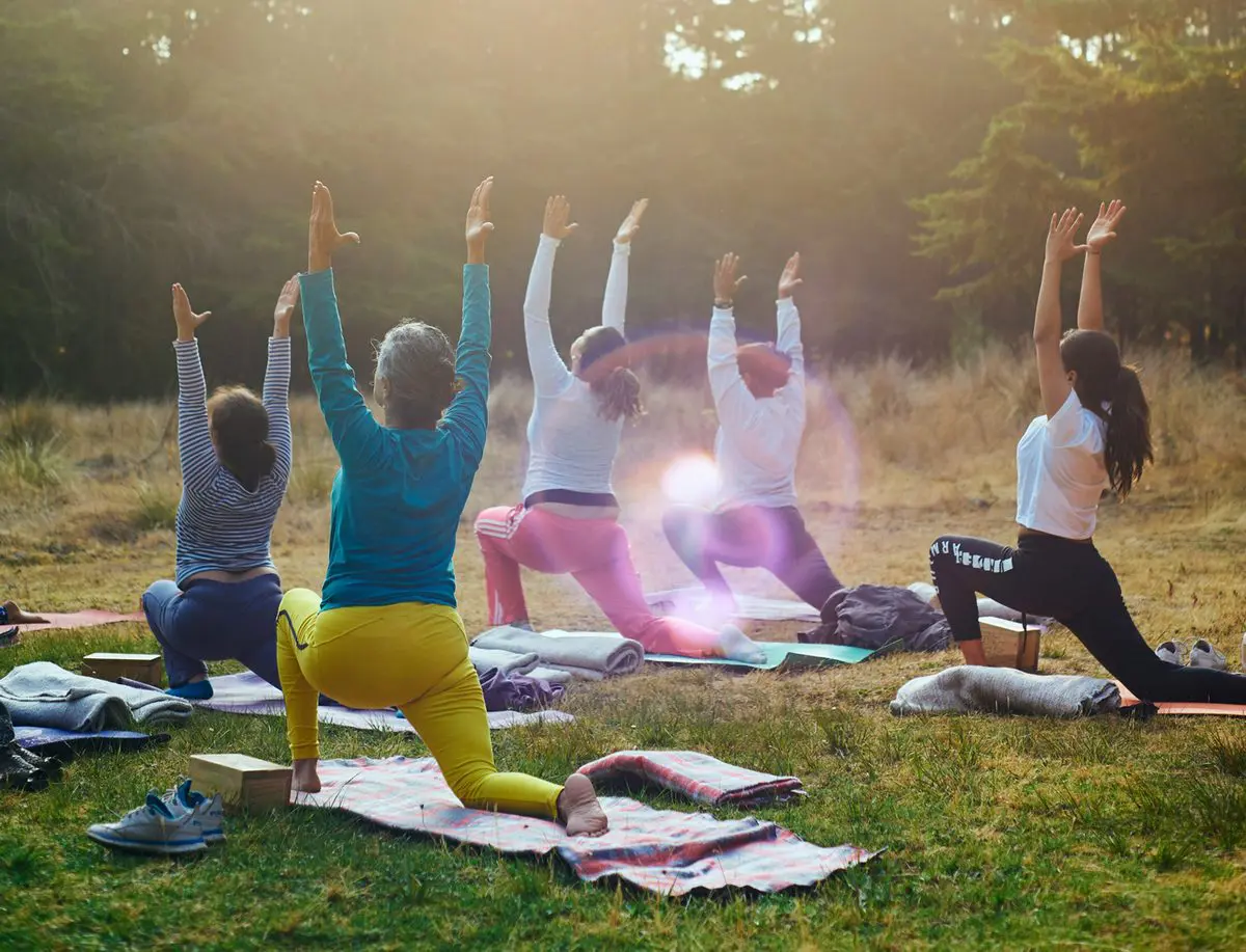 Physical movement, especially yoga, is great for mental health