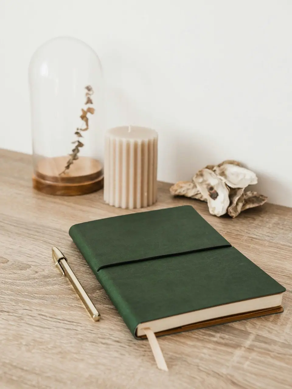 Embarking on your journey — a fresh journal waiting to be filled