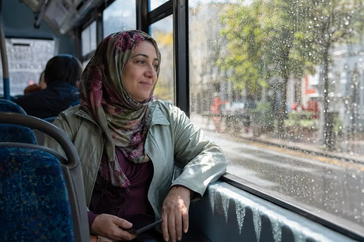 Personal stories of transformation — a quiet, hopeful moment on the commute