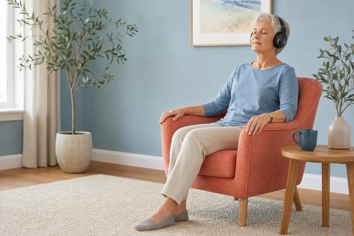 Progressive relaxation to release tension