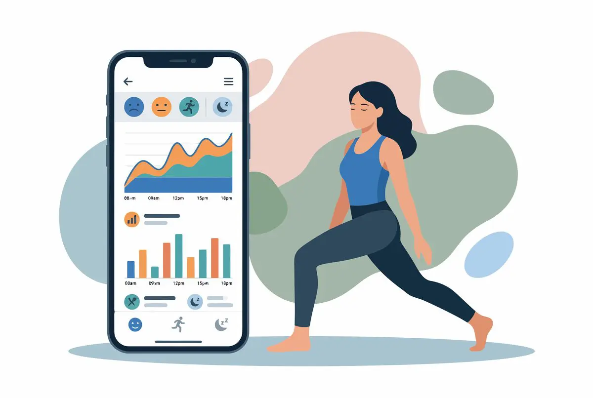 Mood tracker apps make it easy to log feelings, sleep, and activity in one place