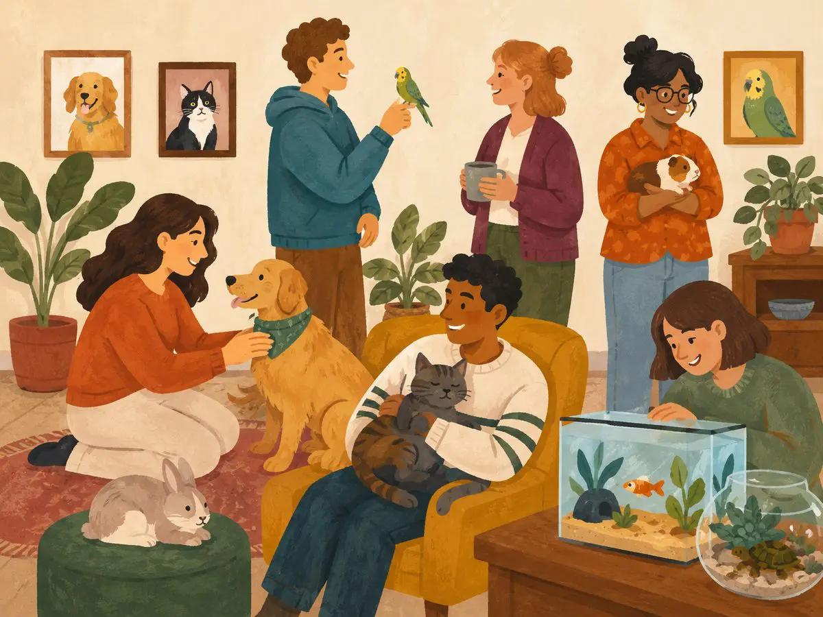 Having a pet, especially a dog, can enhance social connections