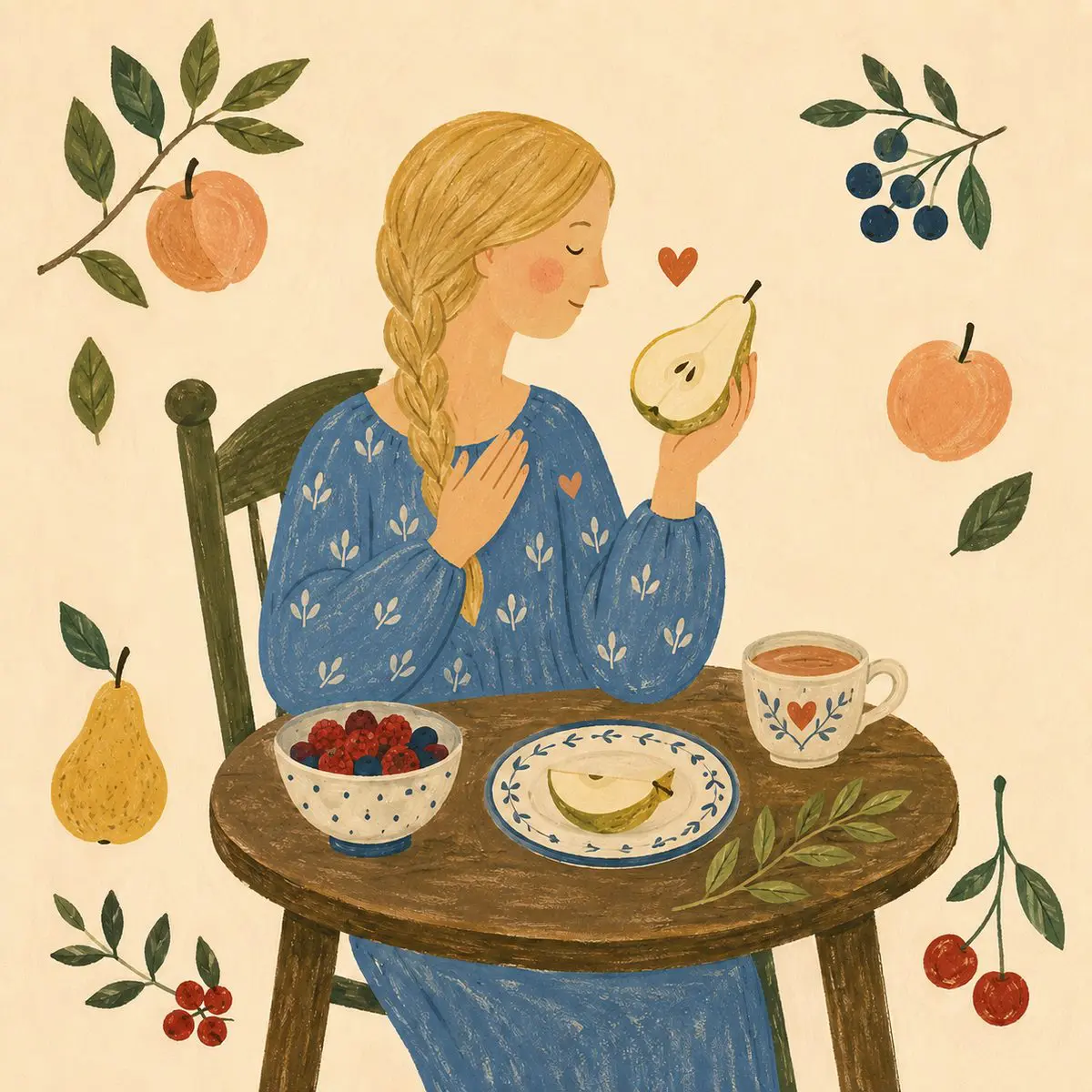 Mindful eating is about being fully present while you eat,