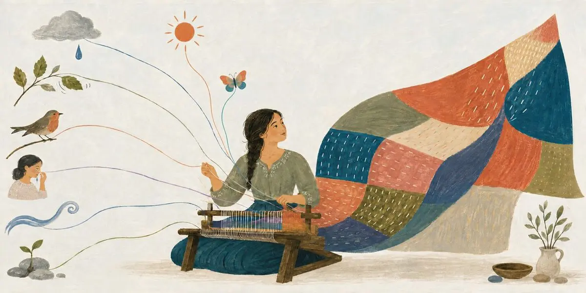 Sensitivity as a superpower — weaving feeling into something beautiful