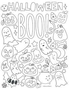 Free Halloween Ghost Printable A Peace of Werk By Eliza Todd - Printables