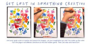 6 Free Reverse Coloring Printables: A Peace of Werk