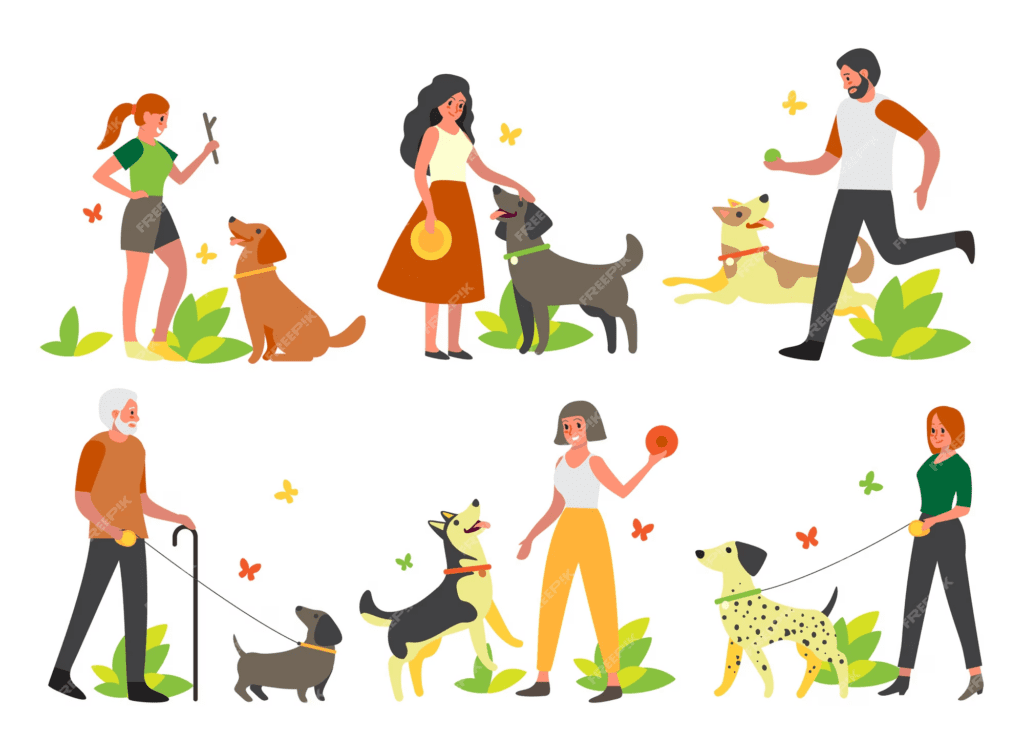 Pets, particularly dogs, encourage regular physical activity