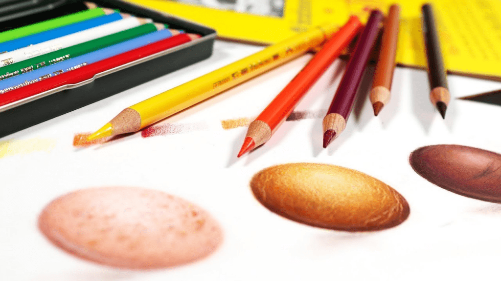 Coloring with Colored Pencils