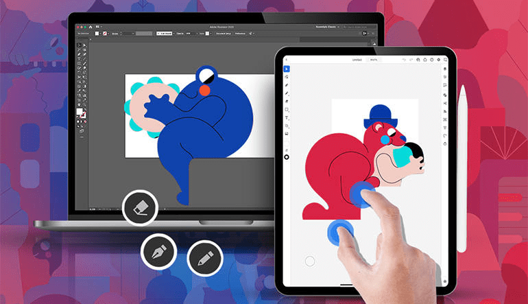 Adobe Illustrator on iPad brings the power of the renowned desktop vector graphics software to a portable device