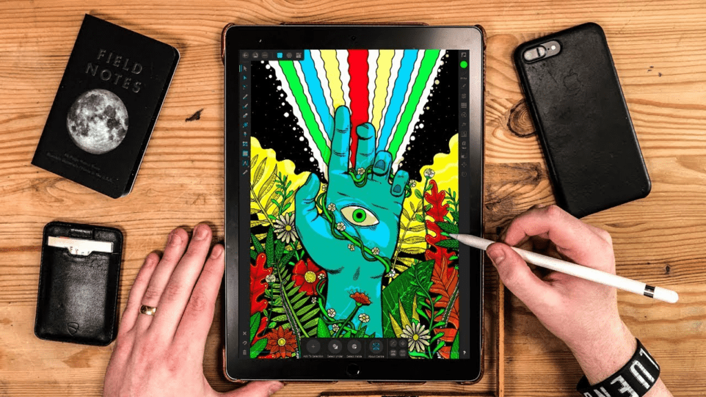 Affinity Designer for iPad is a vector graphic design powerhouse that brings desktop-grade performance to your tablet.