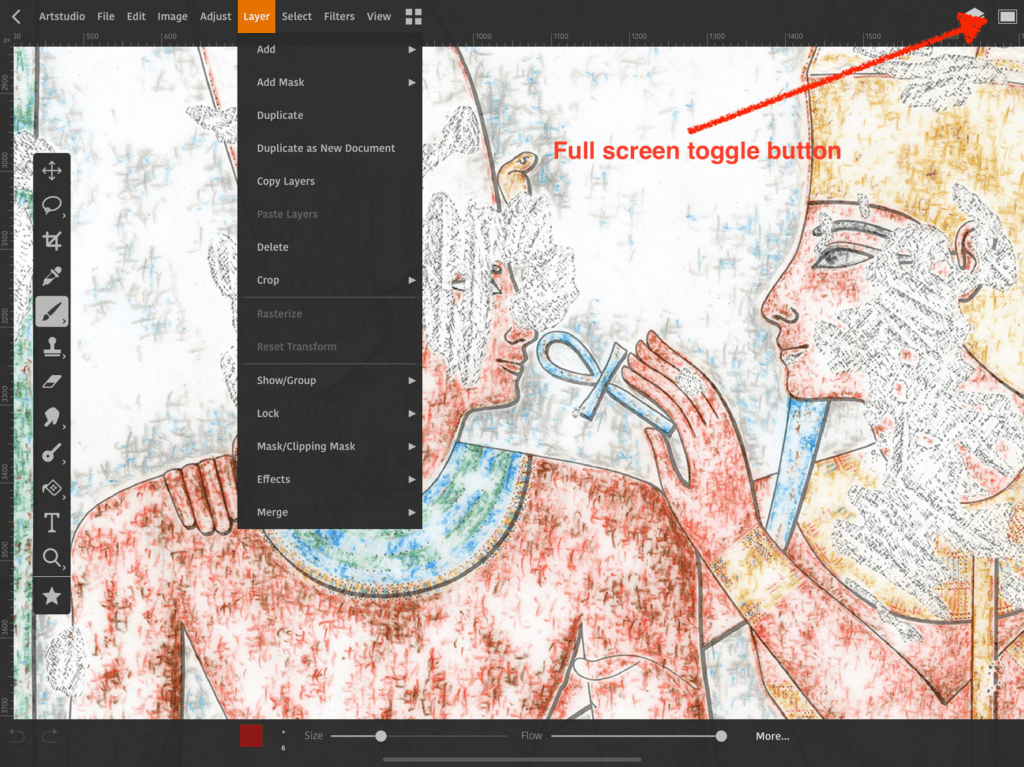 Art Studio Pro is a versatile app offering a rich set of features for both sketching and painting